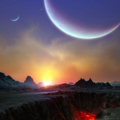 coucher de soleil